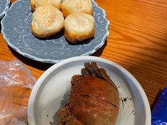 花雕熟醉蟹-鑫震源·苏式大虾生煎(山塘街店)