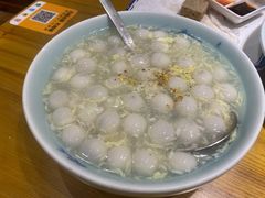 酒酿圆子羹-丁记盐蘸牛肉·新杭菜(河东路店)