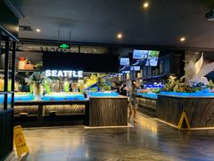 自助取餐区-V-ONE西雅图海鲜自助餐厅(仓山万达广场店)