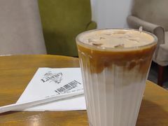 拿铁咖啡-藏书馆咖啡LibraryCoffee·Bistro(牡丹园店)