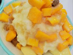 鲜芒果炼乳刨冰-梁子刨冰王&梁小糖(王顶堤店)