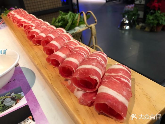 浅蓝现代精品火锅(上地店)一米肥牛图片 第12张