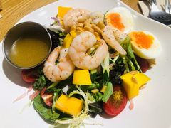 鲜柚芒果沙拉佐冰花酸梅酱-HELLO 27 意面·沙拉·帕尼尼