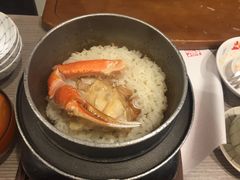 雪蟹釜饭-蟹道乐(道顿堀本店)