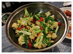 干锅有机菜花-虎虎龙虾大排档(双井店)