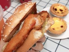 新奥尔良烤鸡腿堡-肯德基(六安万达店)