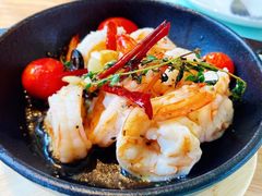 西班牙橄榄油煎海虾-幸薈飯堂