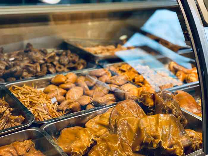 茅溪卤菜热卤家常馆(九街店"他们家的团购的2~3人餐非常丰盛[可怜.