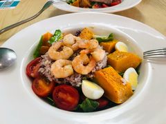 烤南瓜鲜虾沙拉-F+轻食健身赋能空间(中华北路国贸商场店)