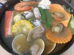 沙茶海鲜锅-张妈台式锅烧(深大店)