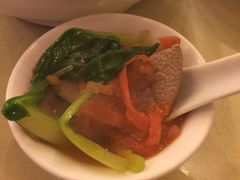 番茄猪肝鸡毛菜汤-小实惠嘉(威海路店)