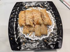 香脆花生核桃甜薄撑-喜势点·糖沙翁手工茶点·本地人茶居(永庆坊店)