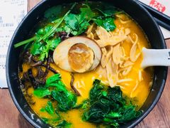 蟹黄油野生笋衣捞面-和府捞面(东直门银座店)