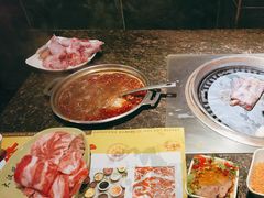 -大漠风烤肉火锅自助餐厅(鹰展店)
