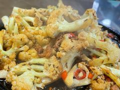 铁板花菜-何氏排骨(左家塘店)