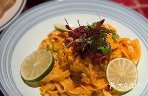 Golden Sour and Spicy Pasta