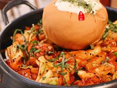 熔岩芝士铁板鸡-쌍화점 霜花店·朝鲜族料理(徐家汇店)