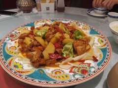 新疆沙湾大盘鸡-巴依老爷新疆美食(魏公村店)