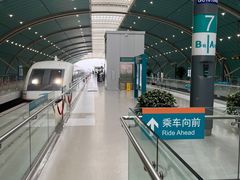 -龙阳路磁悬浮列车总站-停车场