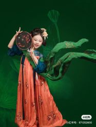 -后宫·古装汉服京剧儿童亲子全家福摄影