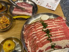 招牌牛五花-姜虎东白丁烤肉(苏州中心店)