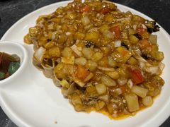 酸菜茄条扒莜面-紫泥369粗粮季(鼓楼店)