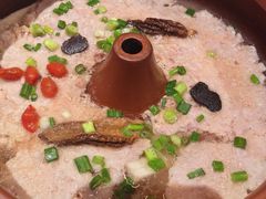 汽锅菌子肉饼-老滇山寨•云南特色菜•地方菜•民族风情歌舞表演(金碧店)