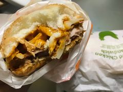 桂林酸竹笋风味板烧鸡腿堡-麦当劳(海岸城店)