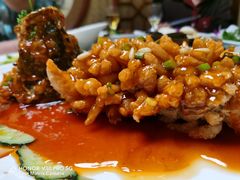 松鼠桂鱼。-鹿鸣春饭店(总店)