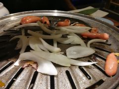 -明洞阿姨·韩式酱蟹烤肉·创意料理(三元桥店)