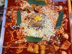 鱼饼火山炒年糕-包装马车·韩国料理·포장마차