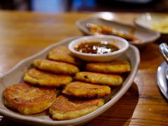 土豆饼-包装马车·韩国料理·포장마차