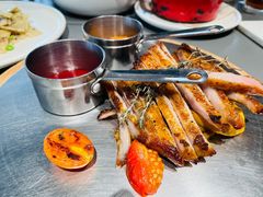 碳烤猪颈肉-小大董·烤鸭(观景餐厅·南京西路店)