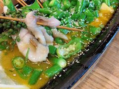青椒烤鱼片-成都吃客(九眼桥店)