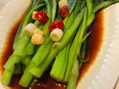 油淋菜心-梅飞酒家(名辉豪庭店)