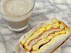 蟹肉厚蛋烧三明治-Cafe on warm(丹霞店)