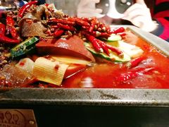 毛血旺烤鱼-探鱼·鲜青椒爽麻烤鱼(北京路天河城店)