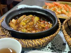 咸鱼鸡粒茄子煲-熠盛粤味(永康路店)