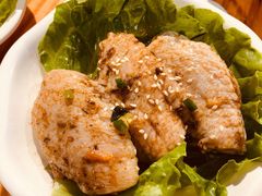 蒜香鸡翅中-胖记烤肉(江汉路店)