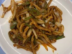 新疆炒拉条子-北大家园食堂