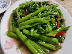 虾酱空心菜-金莲饭店·东南亚广东特色风味