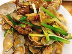姜葱炒花甲-明记海鲜大排档(巽寮湾店)