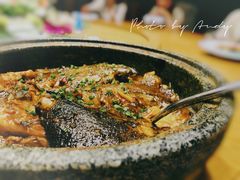 砂锅蝶鱼头-新海渔港·胶东海鲜家常菜·家宴(奥体中心店)