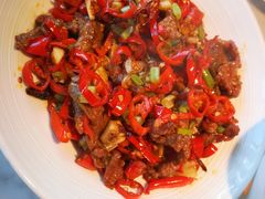 鲜椒嫩牛肉-蔴将·川菜(黄龙万科店)