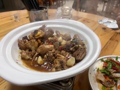 -阿峰饭店·本地土菜馆·农家土鸡煲·一品神仙鸡(报福店)