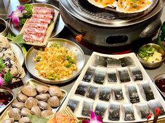 -围炉肉舍•炭烤活鳗•丹东海鲜烤肉(步行街店)