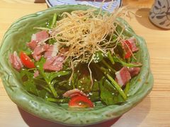 获奖的菠菜培根沙拉-有喜屋·日料·居酒屋(旭辉广场店)