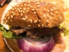 汉堡夹肉-好旺角齐市鲜切牛自助烤肉(农林五道街总店)