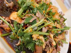 凉拌鸭肠鸭腱-四里沙茶面(湖滨四里店)