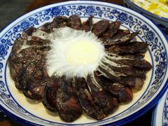 香肠蒸蛋-兰边碗(鼓楼店)